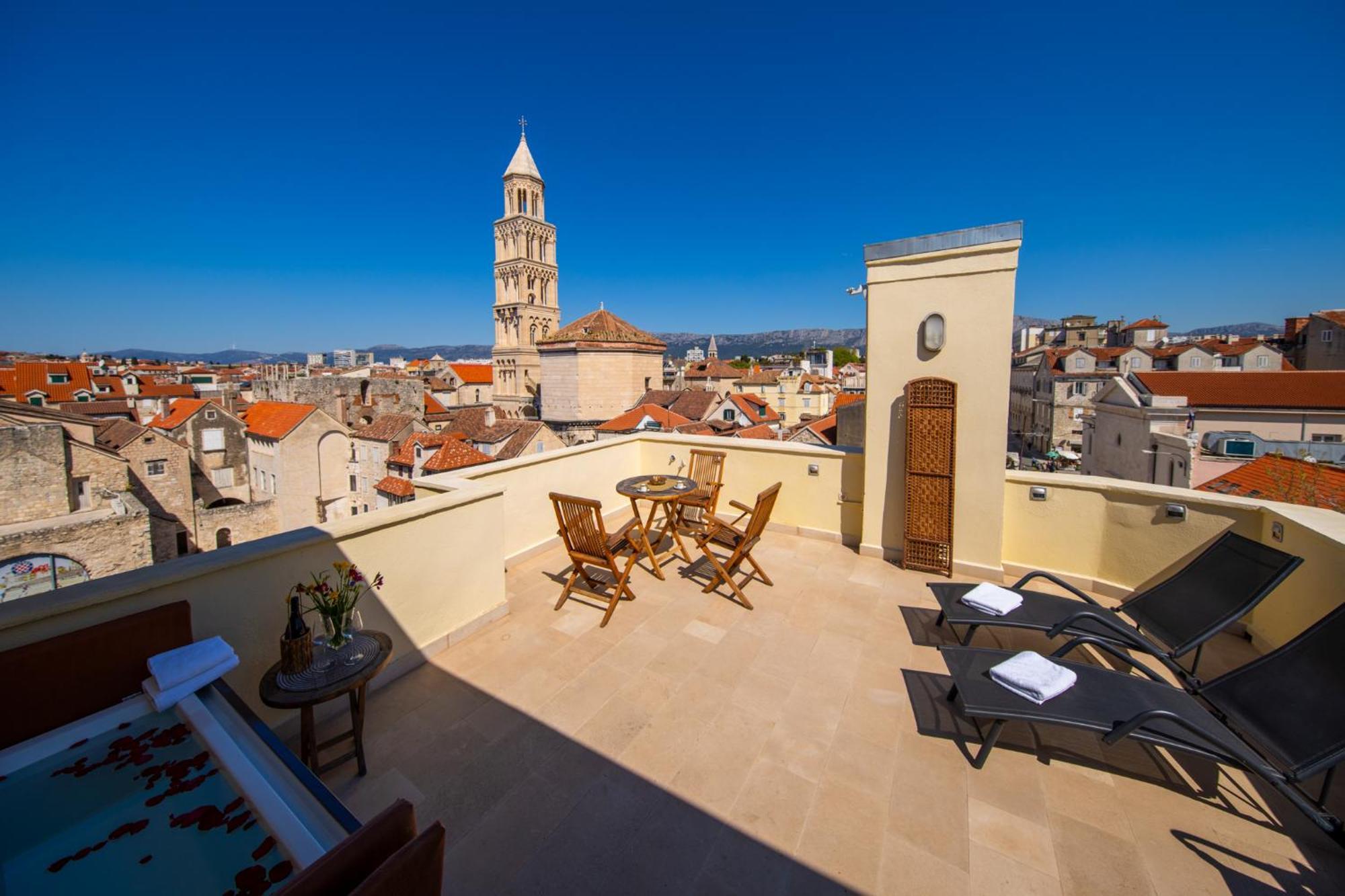 דירות ספליט Terazza Grande In Diocletian Tower מראה חיצוני תמונה